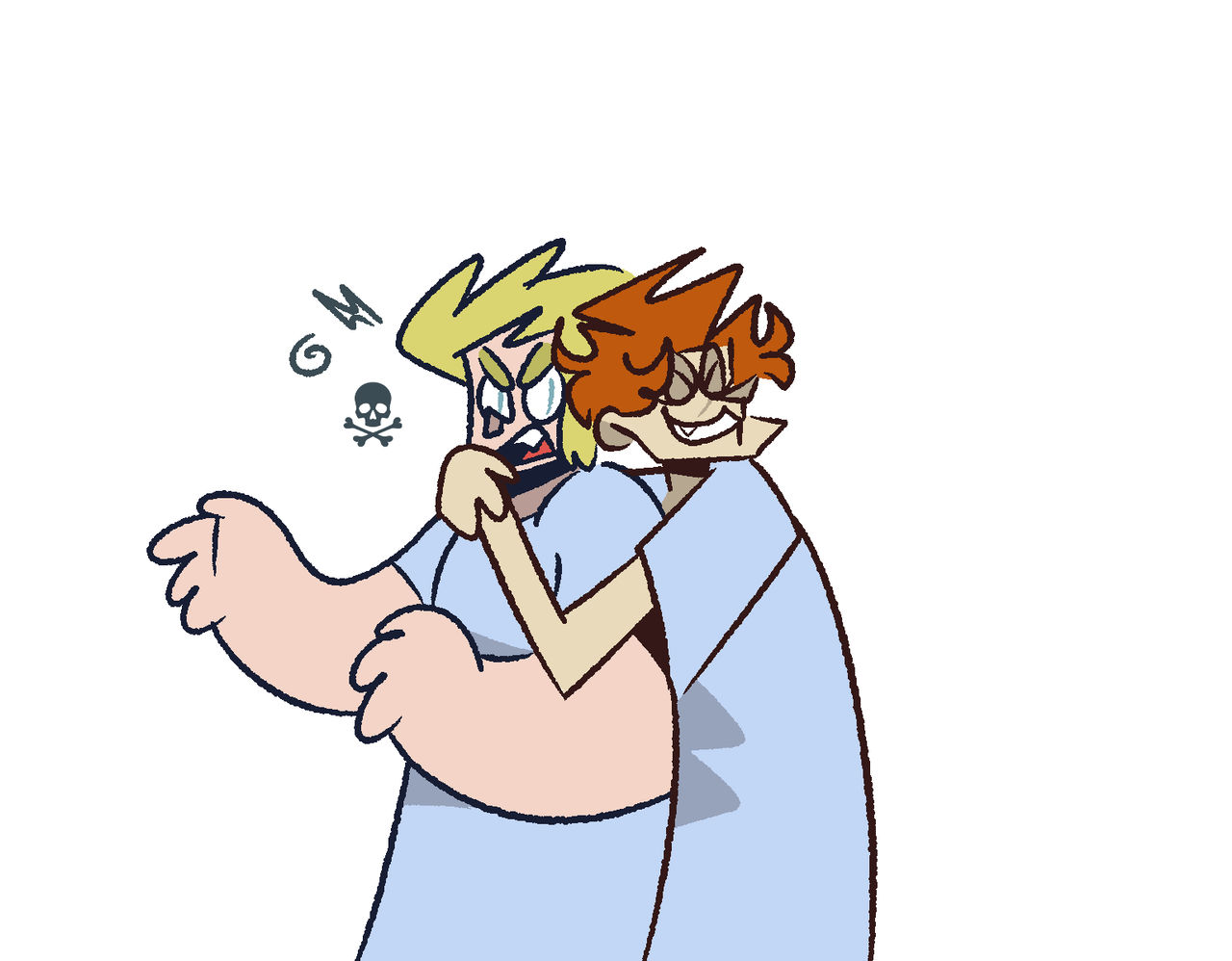 Cletus Hugs Eddie by OneBadPun on DeviantArt