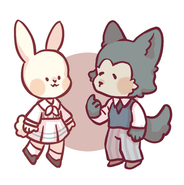 BEASTARS: Rabbit x Wolf by MayonnaiseBottle on DeviantArt