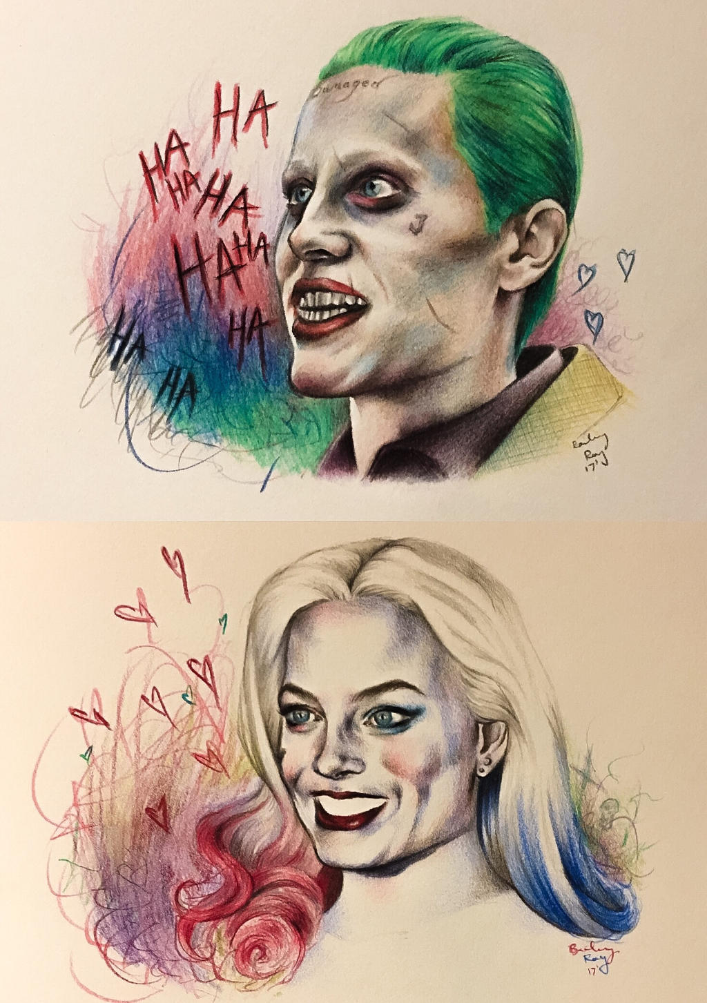 Joker Harley Quinn Suicide Squad By Baileyray On Deviantart Joker Harley Quinn Suicide Squad By Baileyray On Deviantart