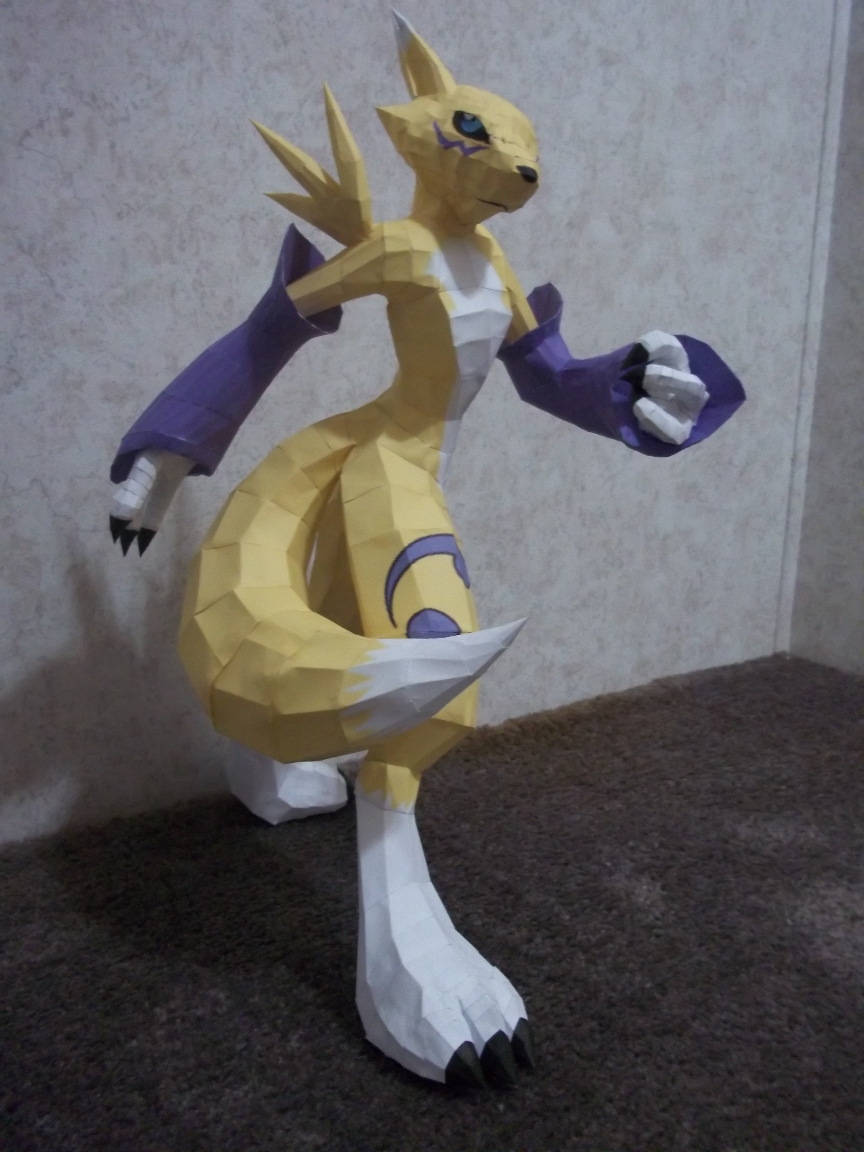 Papercraft Renamon