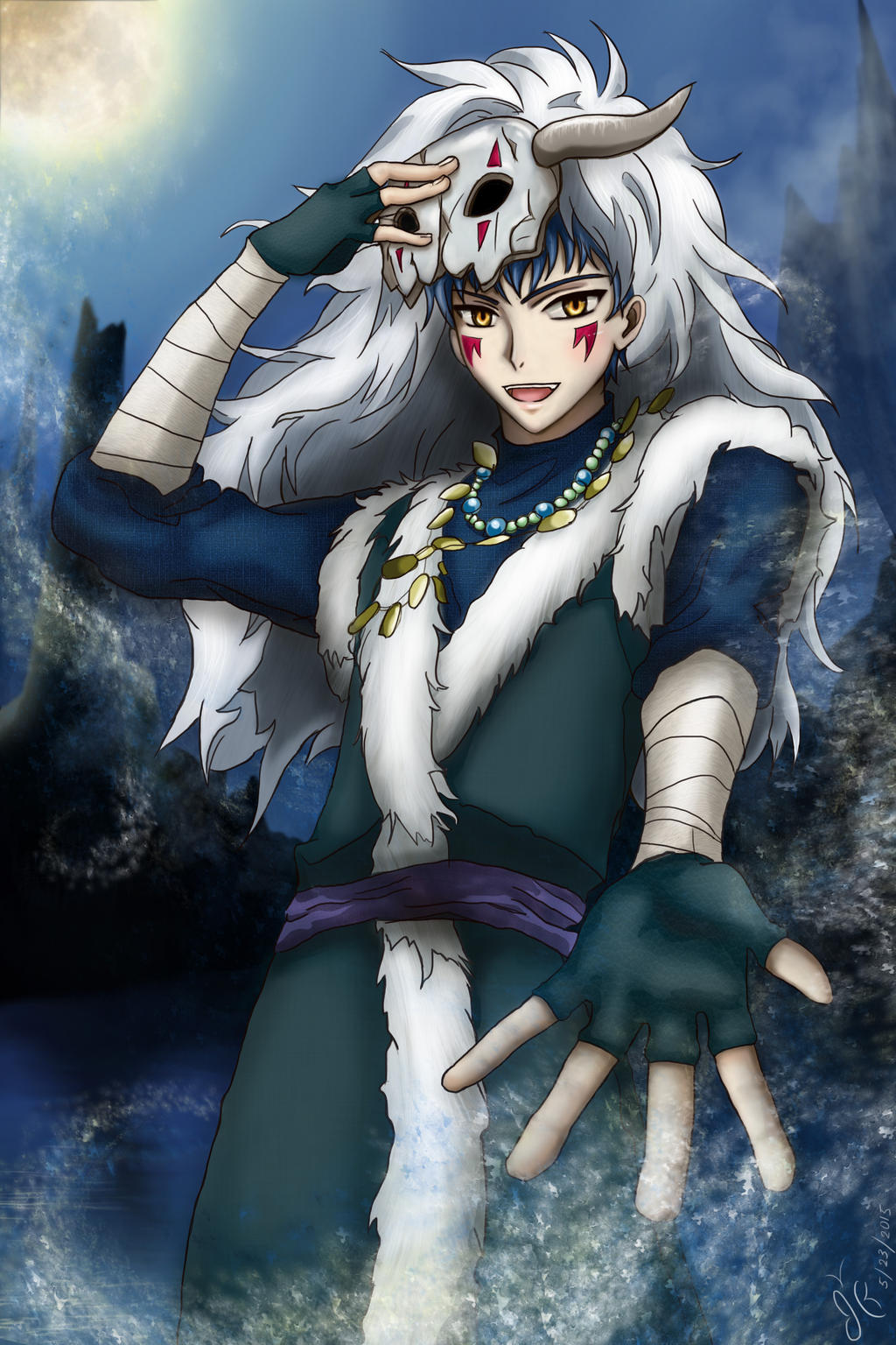 Shin Ah Under The Moonlight By Kehaea On Deviantart Shin Ah Under The Moonlight By Kehaea On Deviantart