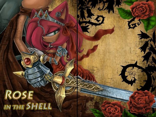 Rose in the Shell