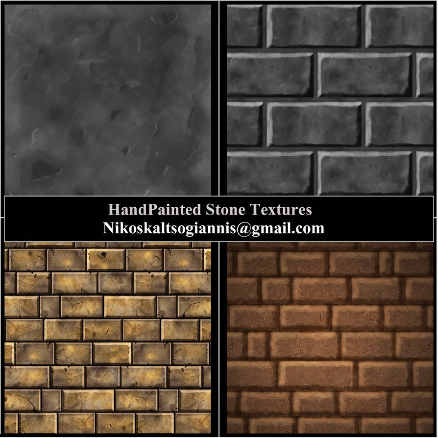 Hand Stone Texture Pattern Handpainted Stone Textures by NickoxArt on DeviantArt