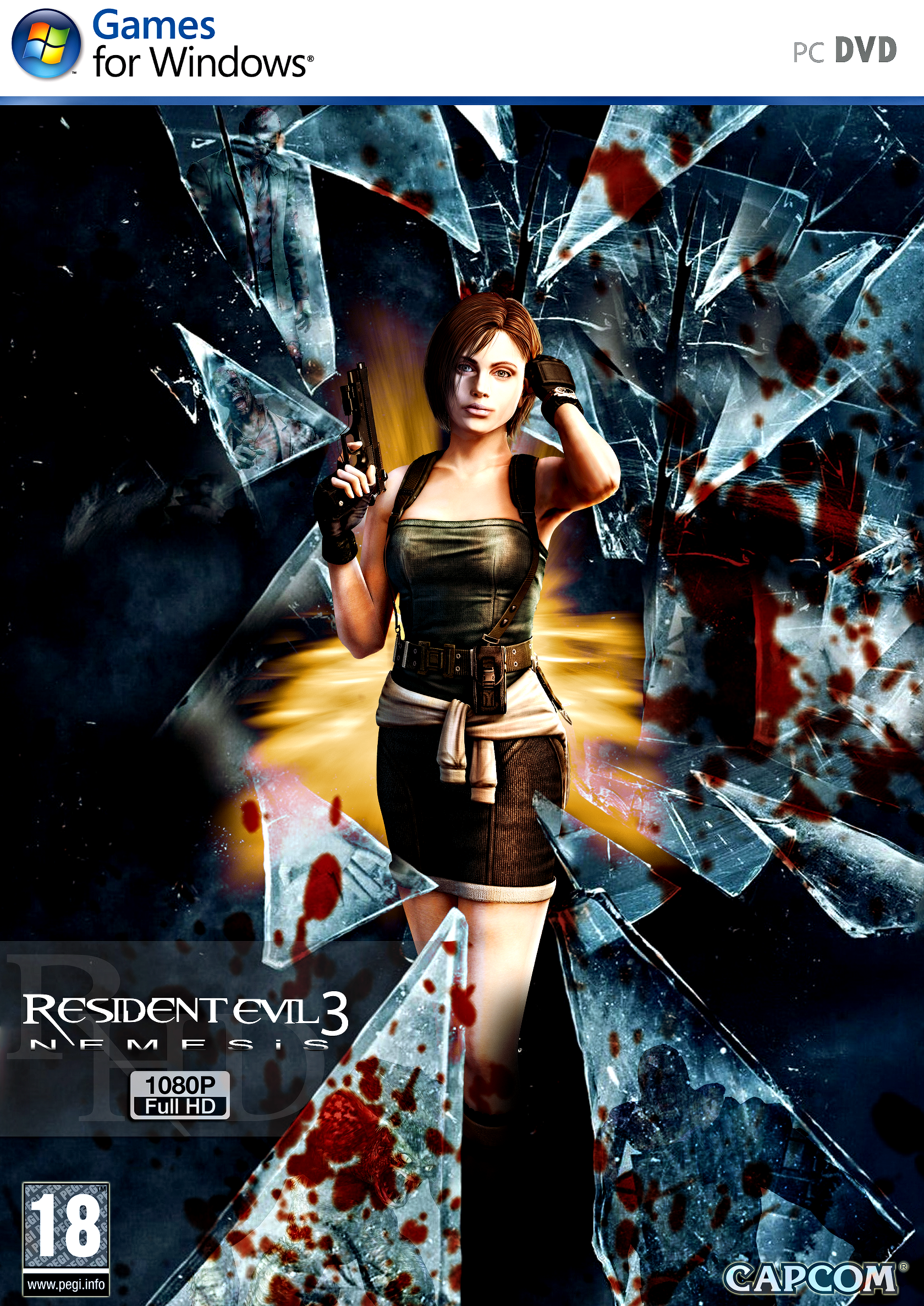 Resident Evil 3 Pc Hd Cover By Jokerxax316 On Deviantart