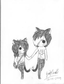 emo kitties