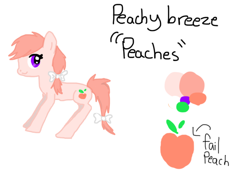 Oh no: Peaches ref