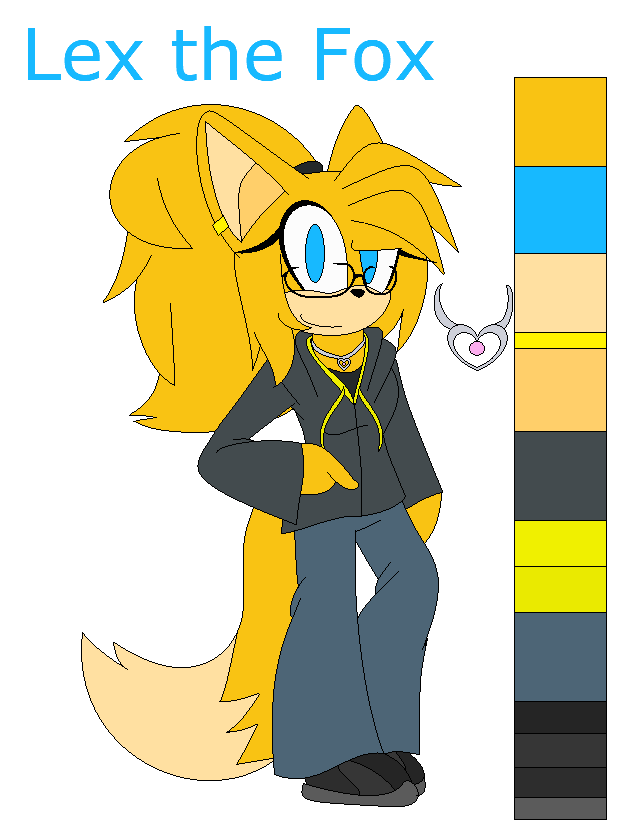 Lex the fox (ref) by Sir-Leximillion on DeviantArt