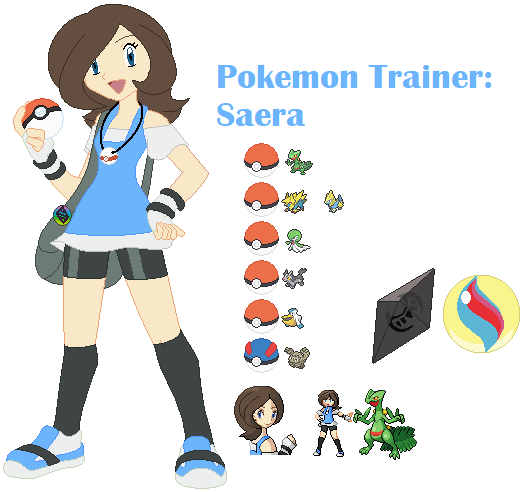 Pokemon Trainer: Saera by Sir-Leximillion on DeviantArt