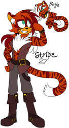 {Redesign} Stripe the Tiger