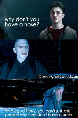 Voldemort nose memes!