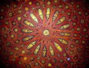 Alhambra Pattern of Ceiling