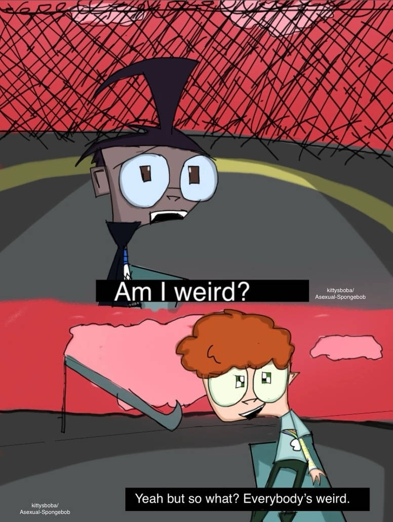 Fake screenshot from my Invader Zim AU! by k1ttysb0ba on DeviantArt