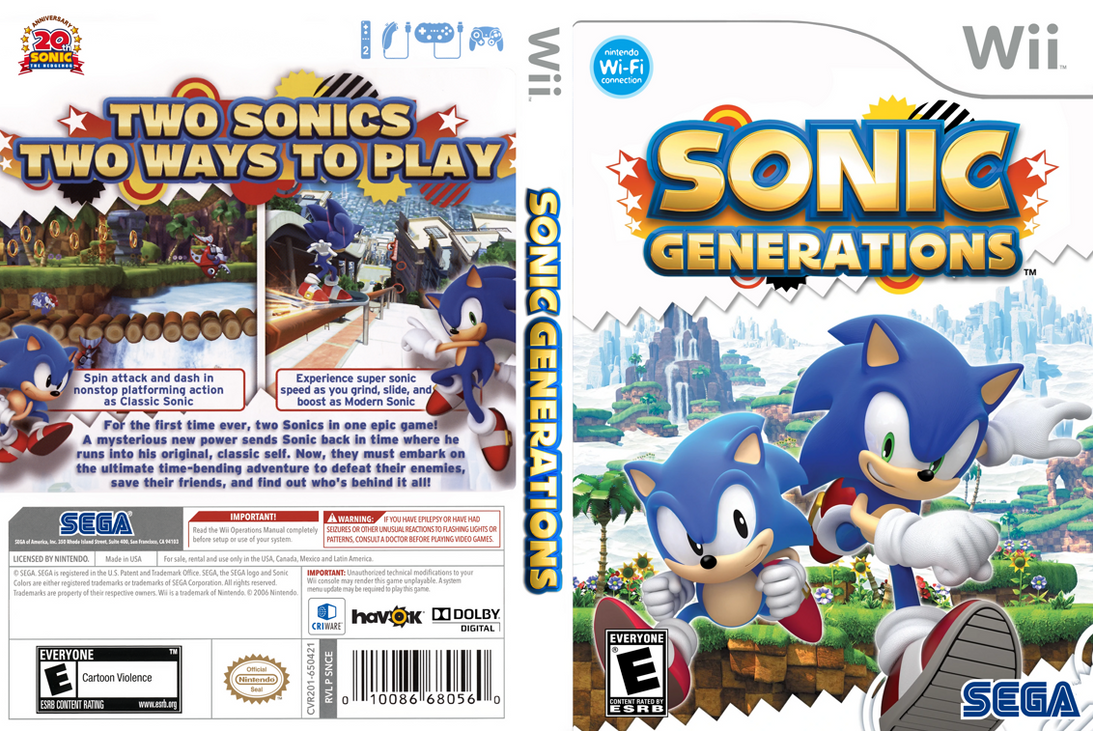 Sonic generations wii deals u