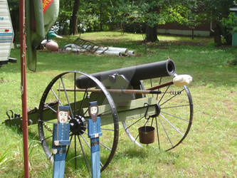 Cannon and 'Artillery Men'