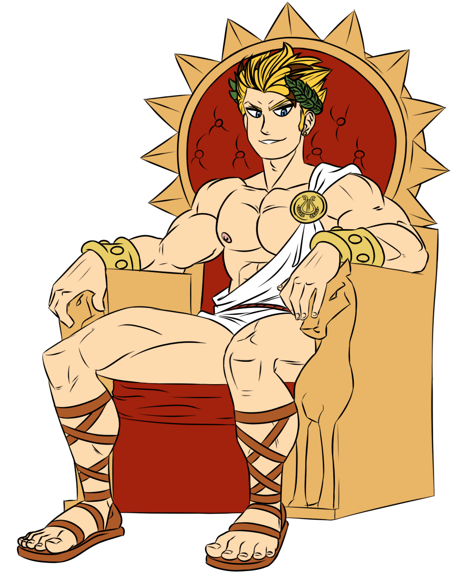 Human Apollo by LapinBeau