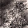 Morgoth Battles Fingolfin