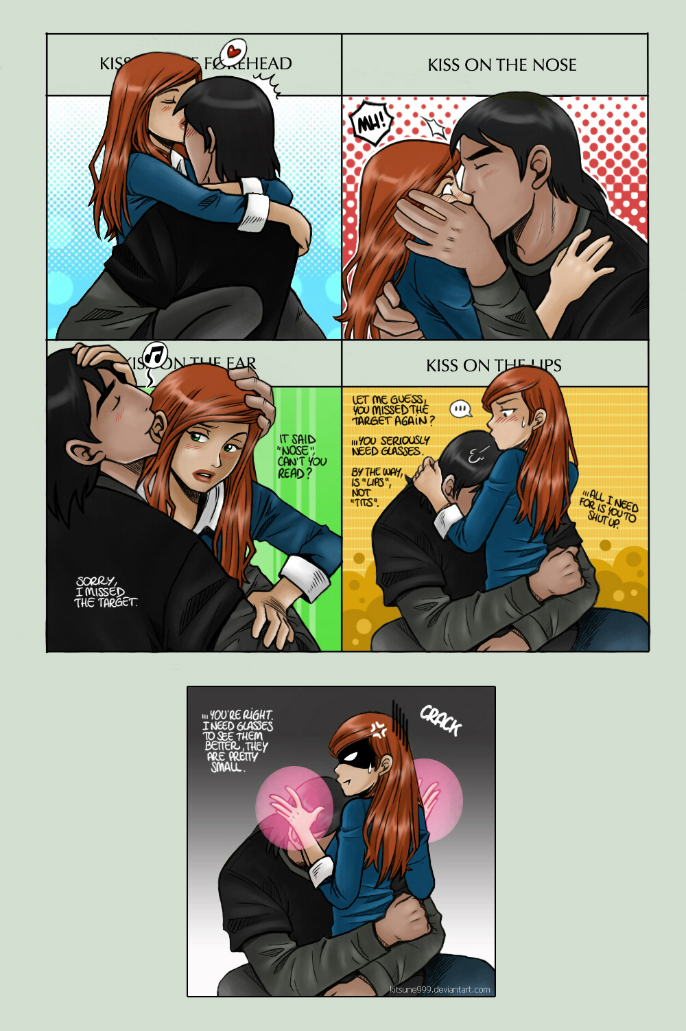 Gwevin Cute Kiss Meme