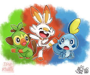 Galar Starters