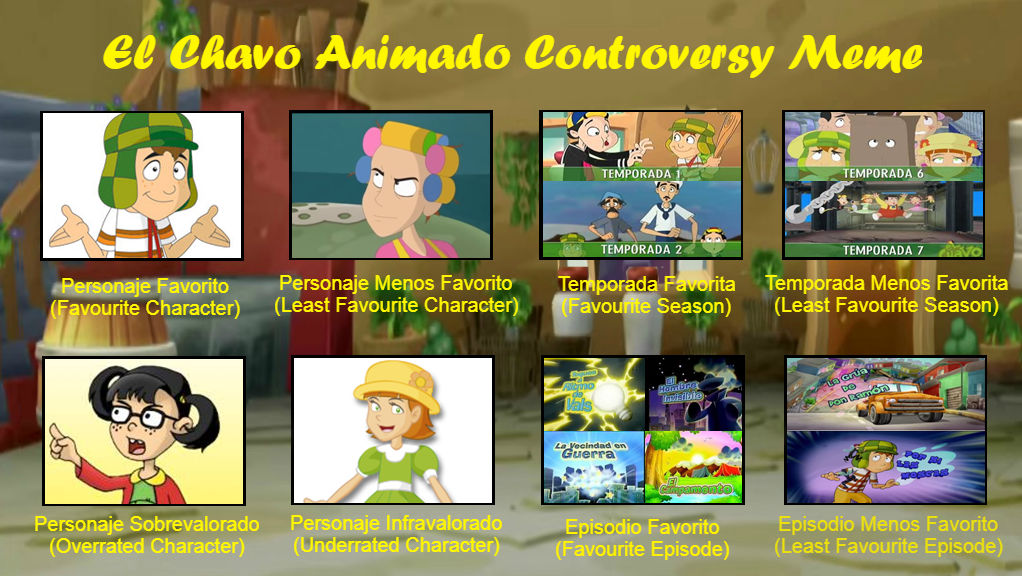 My El Chavo Animado Controversy Meme by nachidarcy on DeviantArt My El Chavo Animado Controversy Meme by nachidarcy on DeviantArt