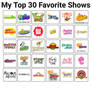 My Top 30 Favorite Tv Shows
