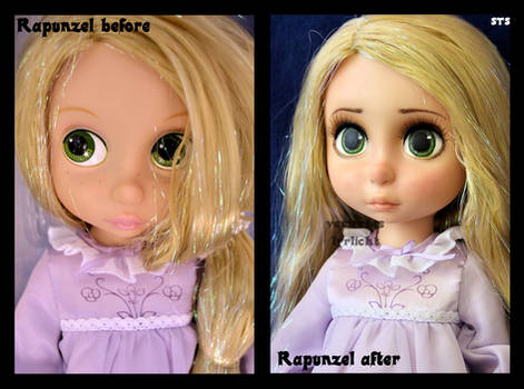 ooak animators rapunzel doll from tangled.