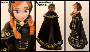 repainted ooak in loving memory anna doll.