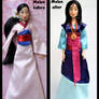 repainted ooak mulan - the girl who saved china.