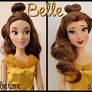 repainted ooak princess belle doll.