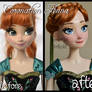 repainted ooak limited edition coronation anna.