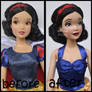 repainted ooak snow white doll.