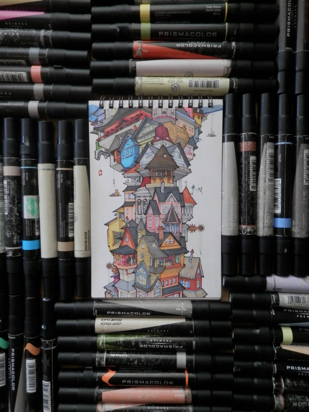 67. This was 67 markers by RandomCushing