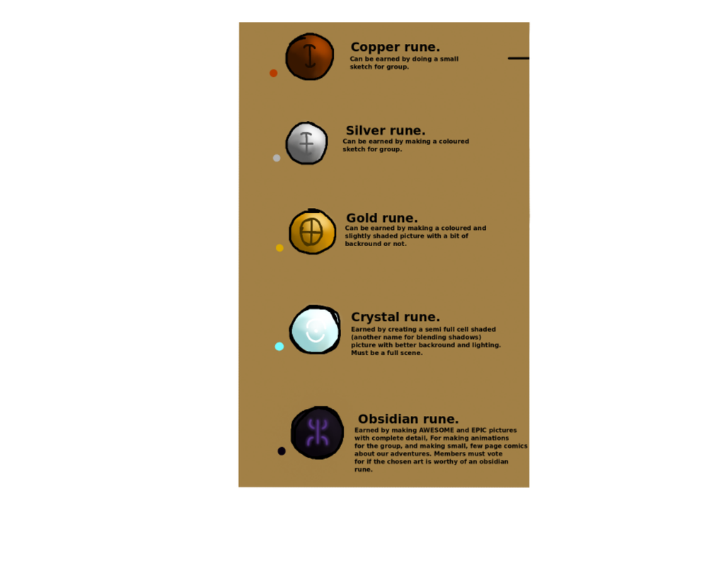 Rune scale by CoffeeAddictedDragon on DeviantArt