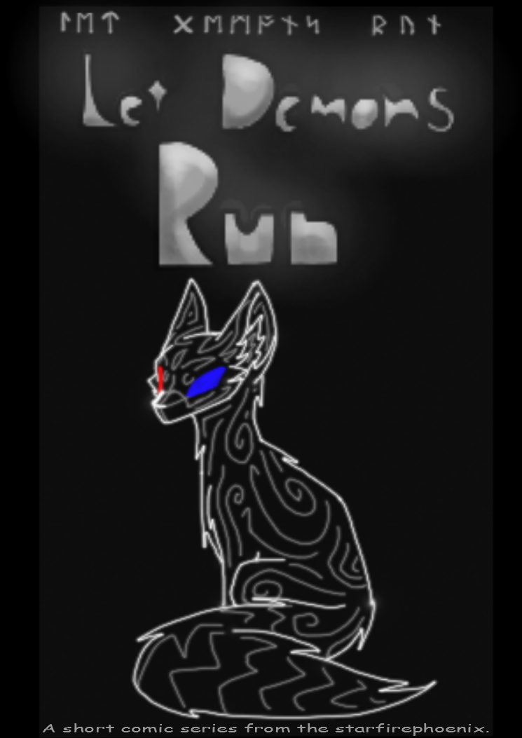 Let Demons Run (comic cover)