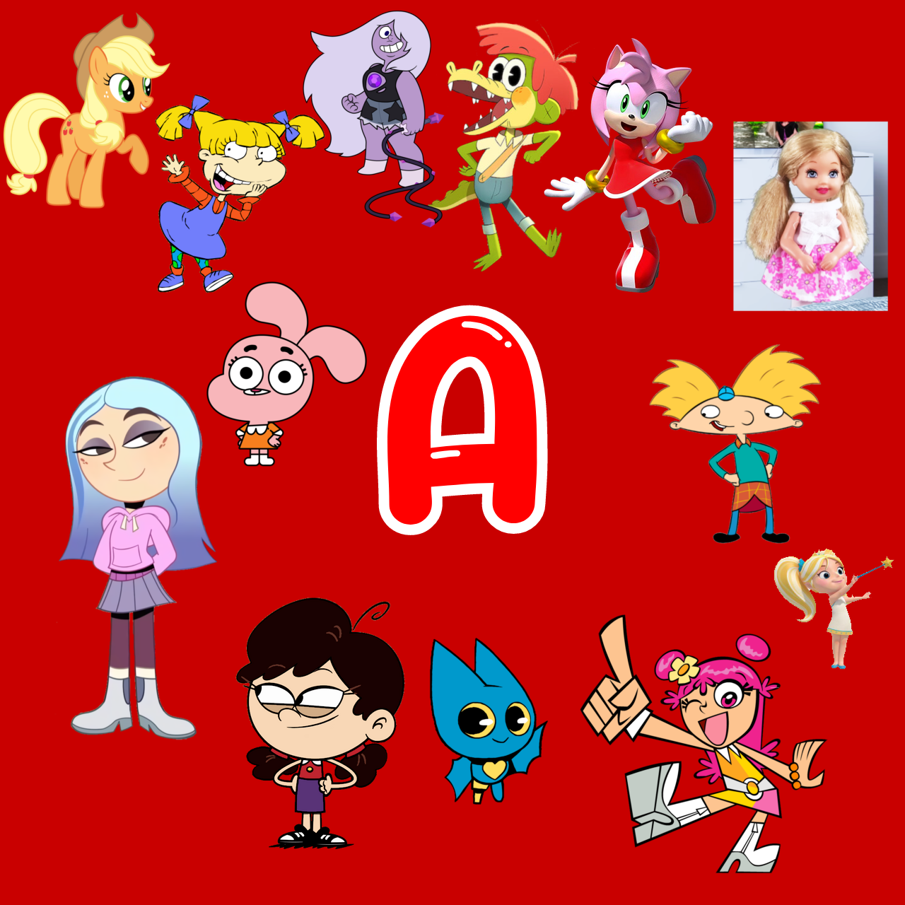 Character Alphabet Deluxe! - A Characters by SweetRainbowCuteGir on ...