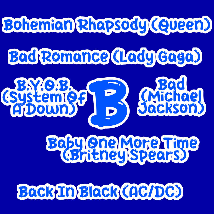 Letter B Song Deviantart Music Alphabet Deluxe! - B Songs by SweetRainbowCuteGir on DeviantArt