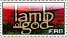 Lamb Of God Fan Stamp