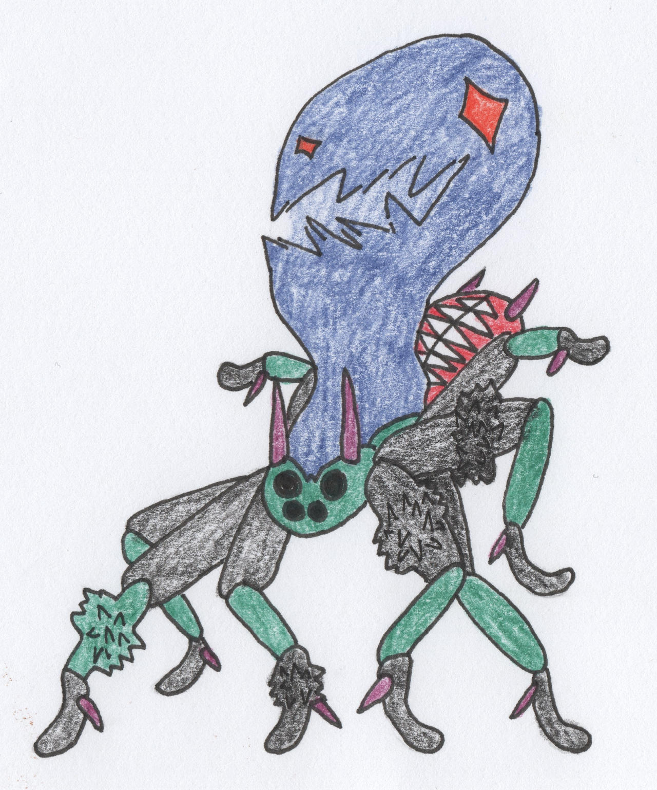 Inseect Fakemon UB- Husk Insectasoul (fakemon) by GliscorMaster on DeviantArt
