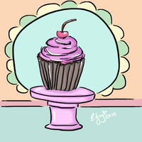 Pastel Cupcake