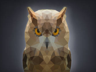 Polygon Collection - Owl