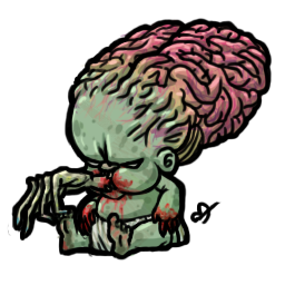 Big-Brained Baby Zombie
