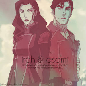 Iroh II and Asami Sato