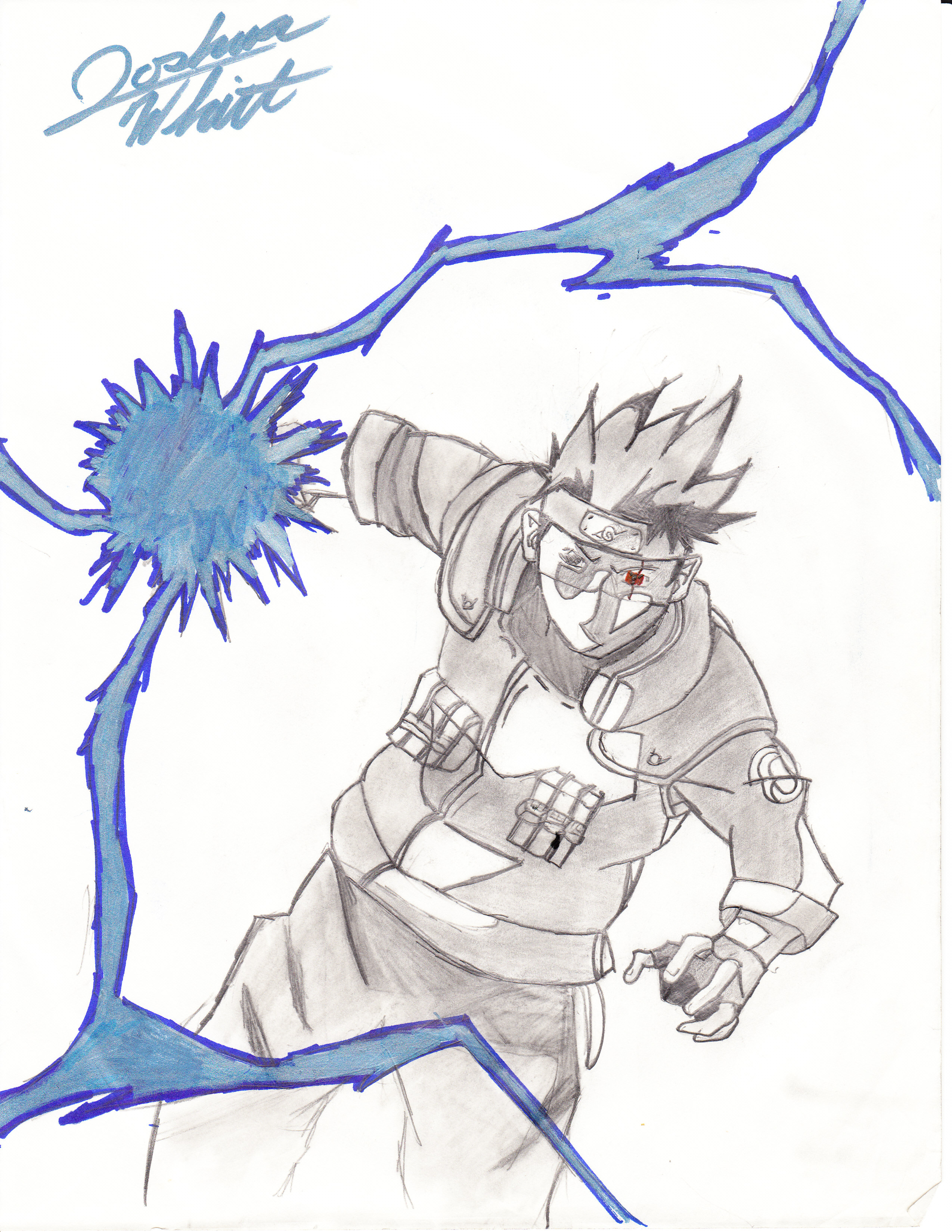 Chidori outline by superjacqui on DeviantArt