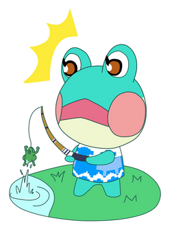 Frogtober 15 - Lily