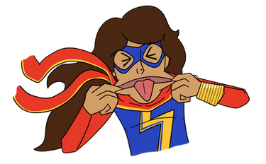 Ms. Marvel Doodle