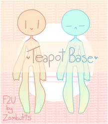 . F2U: Teapot Base! . by fawnbun