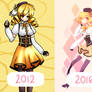 . 2012 vs 2016: Mami Tomoe .