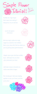 . Simple Flower Tutorial .