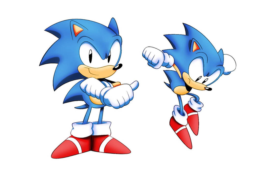 Classic! Sonic by PagonMoon on DeviantArt