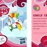 Google Chrome Pony Blind Bag Collector Card