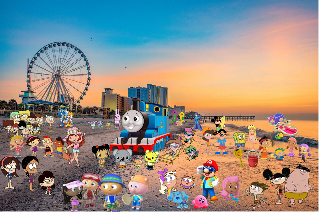 Everyone having fun In Beach by Trainboy59RJStudio on DeviantArt Everyone having fun In Beach by Trainboy59RJStudio on DeviantArt